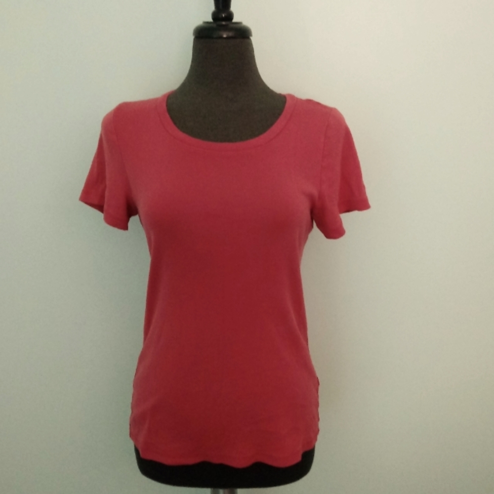 J. CREW PERFECT FIT women's orange top